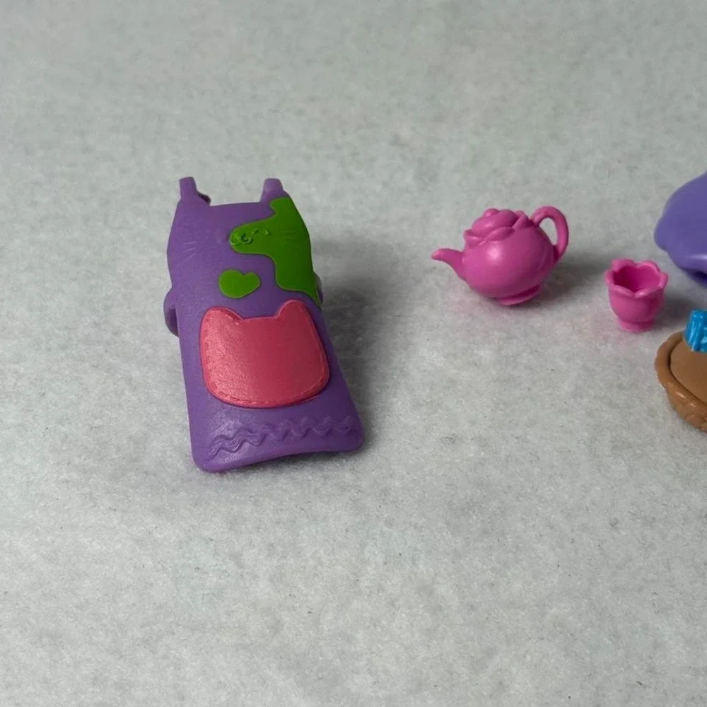 Gabby's Dollhouse Kitchen Accessories Lot Food Tea Set Pies Cookies Baking